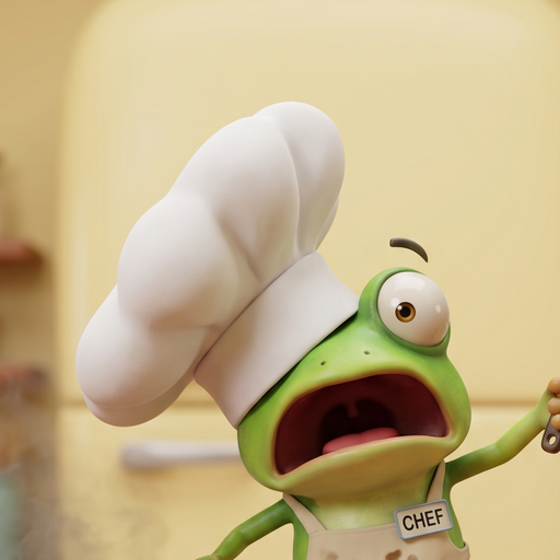 Chef the frog